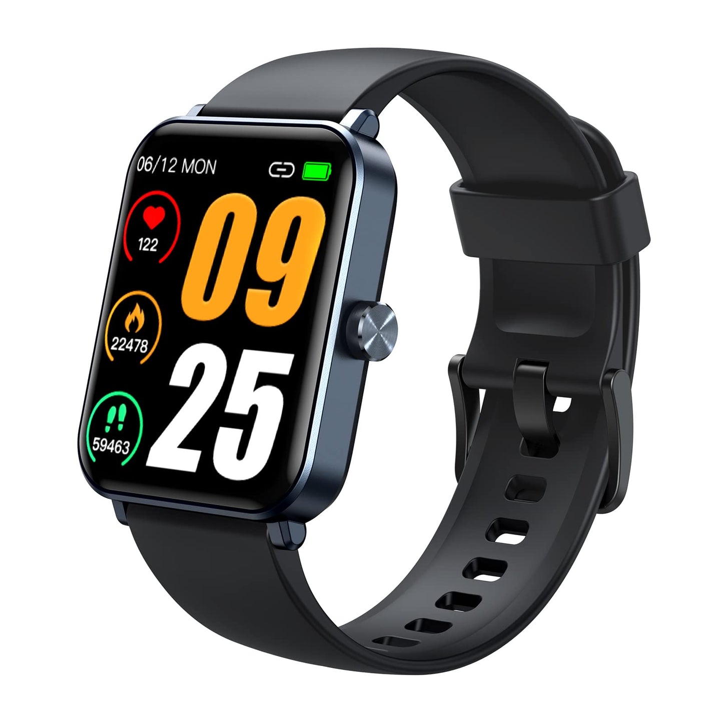 EUKER Smart Watch 1.69 inch  Full Touch Screen Fitness Tracker Pink