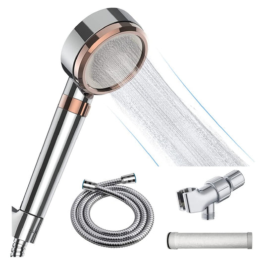 GARVEE Filtered Shower Head High-Pressure Rainfall Showerhead Filter Beads