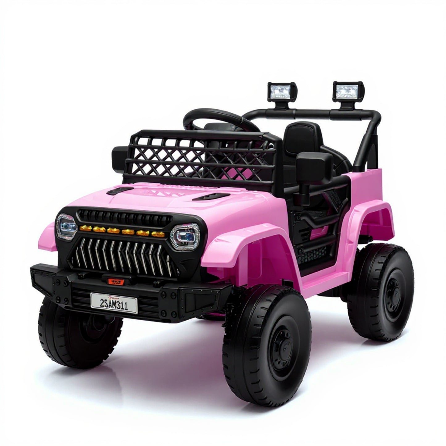 Garvee Kids Ride On Truck Car TR2311 with Remote Controller, LED Lights & Music, Age 3+
