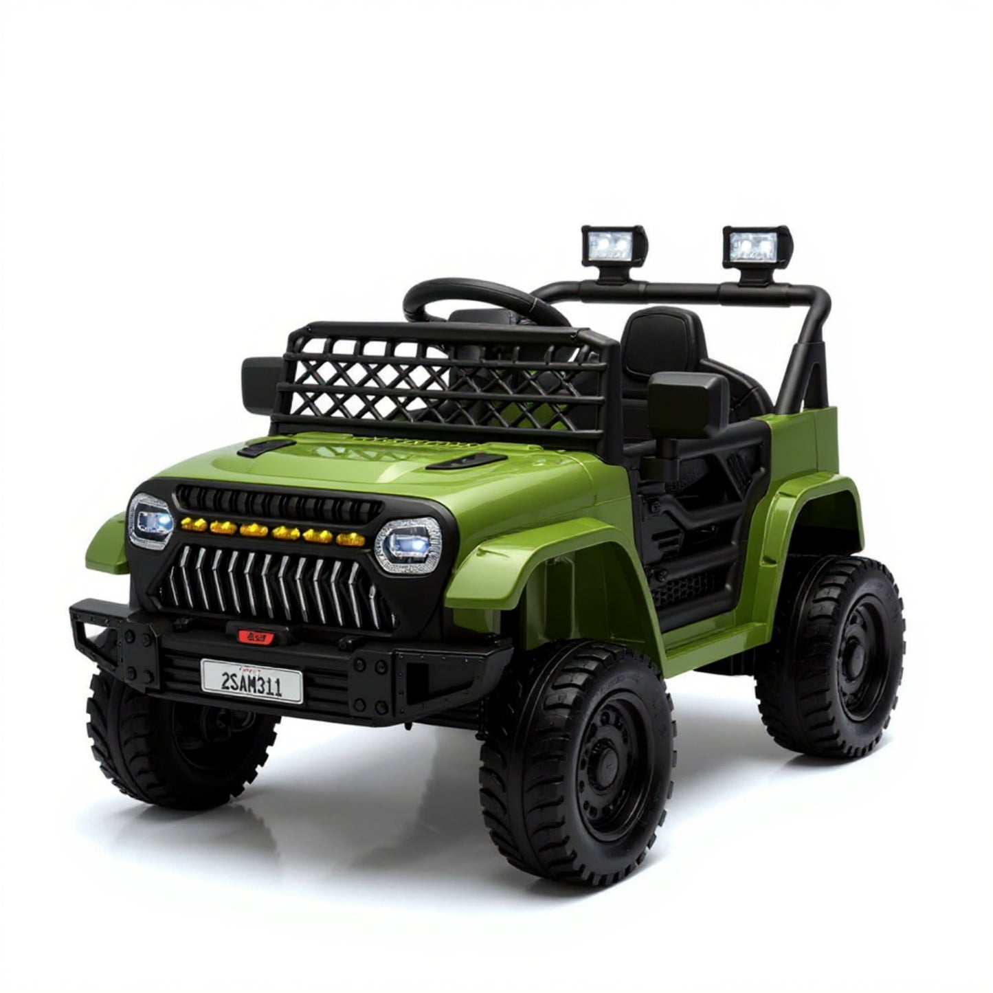 Garvee Kids Ride On Truck Car TR2311 with Remote Controller, LED Lights & Music, Age 3+