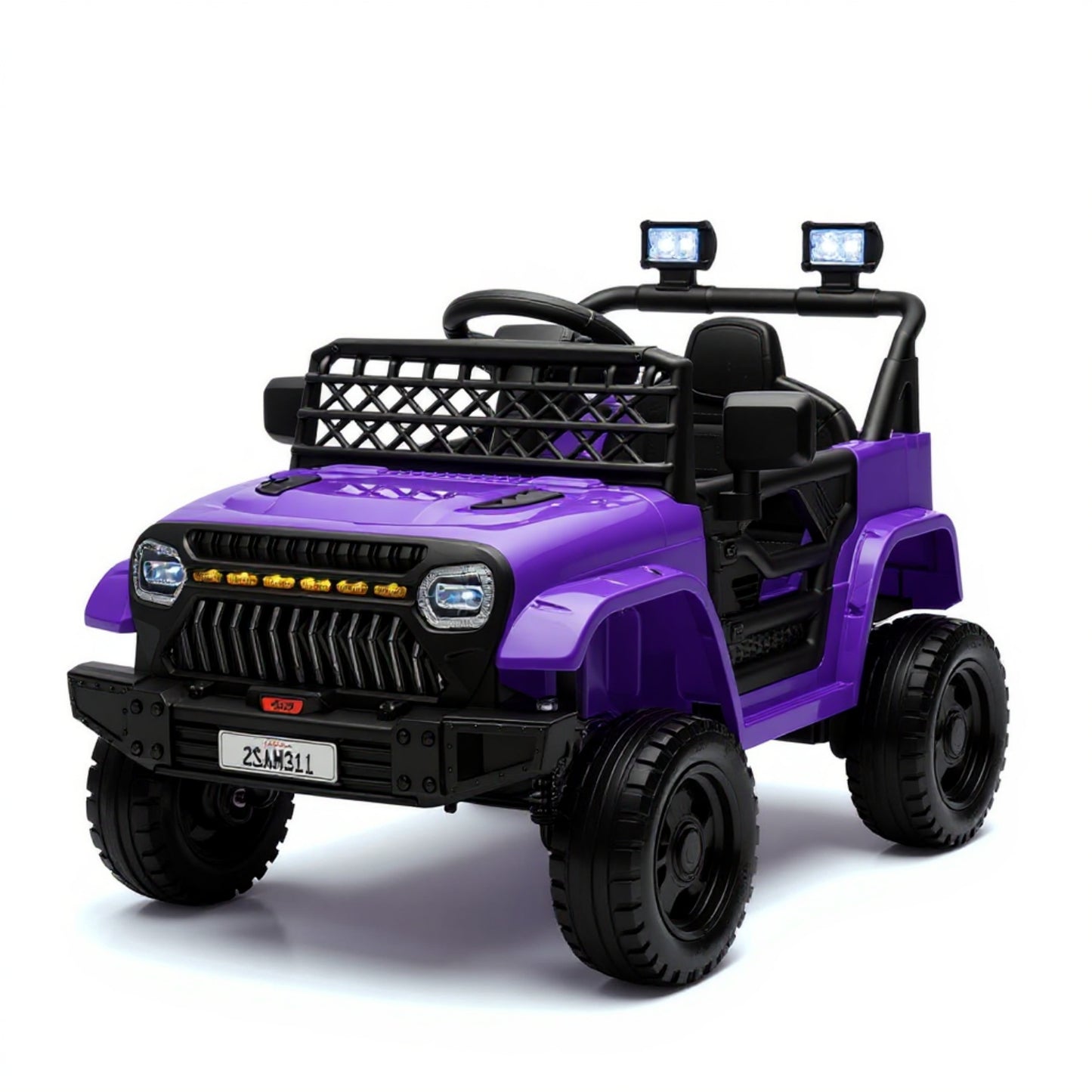 Garvee Kids Ride On Truck Car TR2311 with Remote Controller, LED Lights & Music, Age 3+