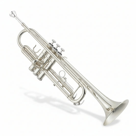 Garvee Bb Trumpet Lacquer Brass Complete Set for Beginners