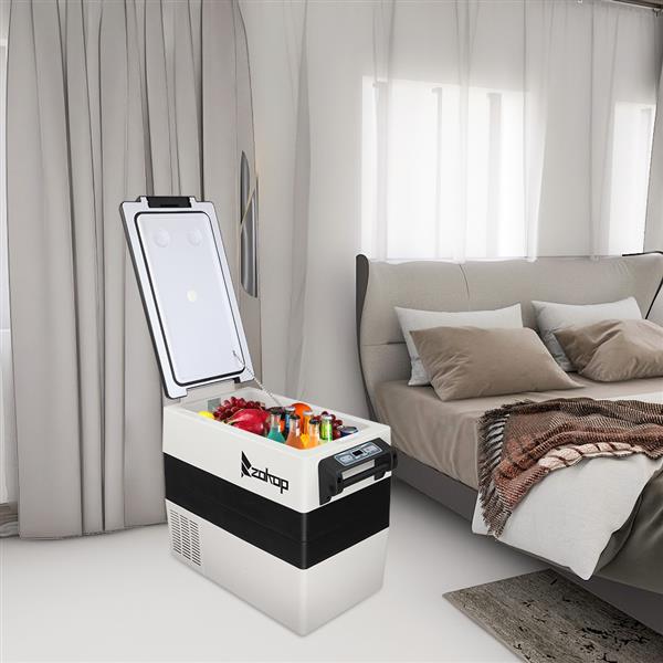 ZOKOP BCD52 52L Car Refrigerator Compressor Key Display
