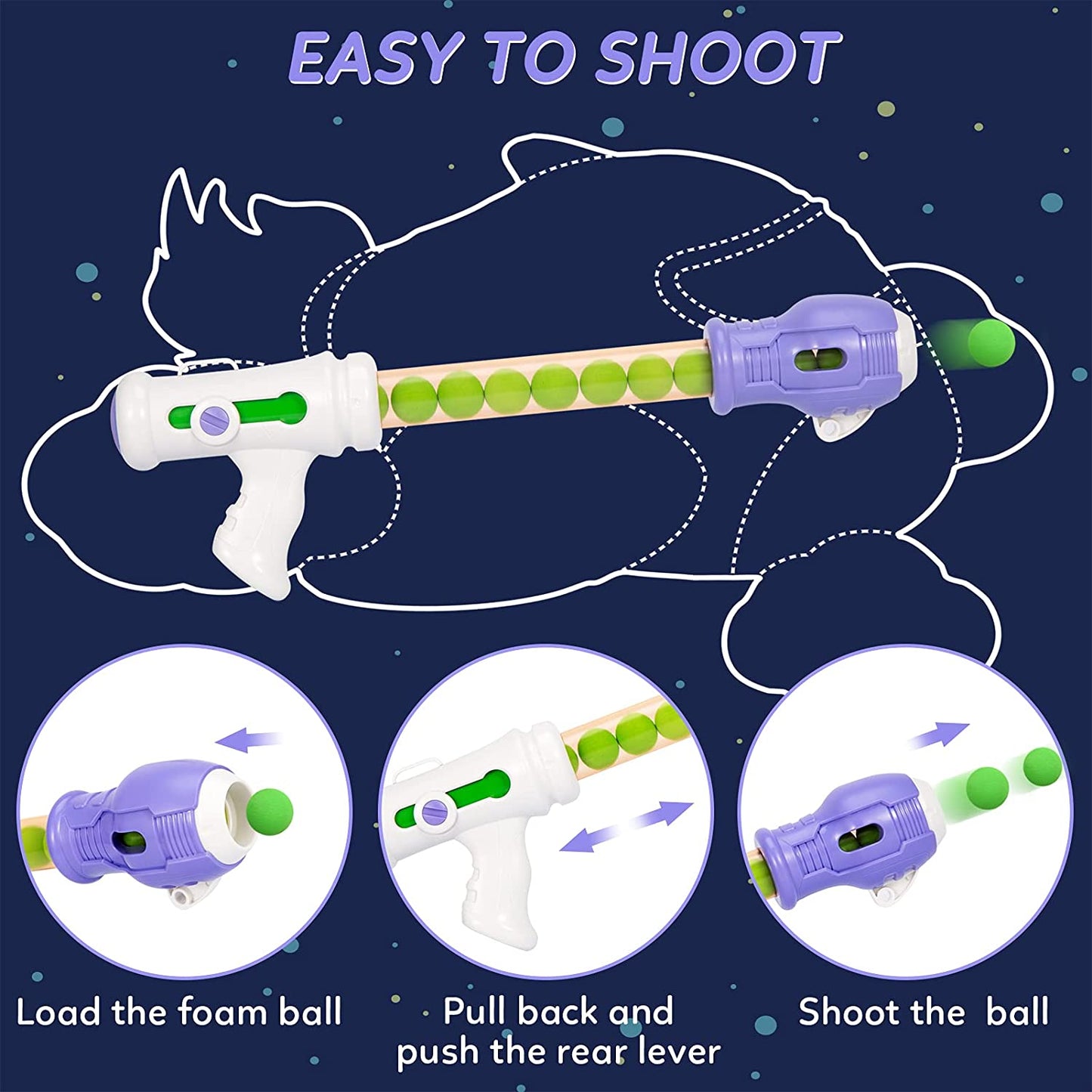 ThinkMax® Space Theme Shooting Game Set