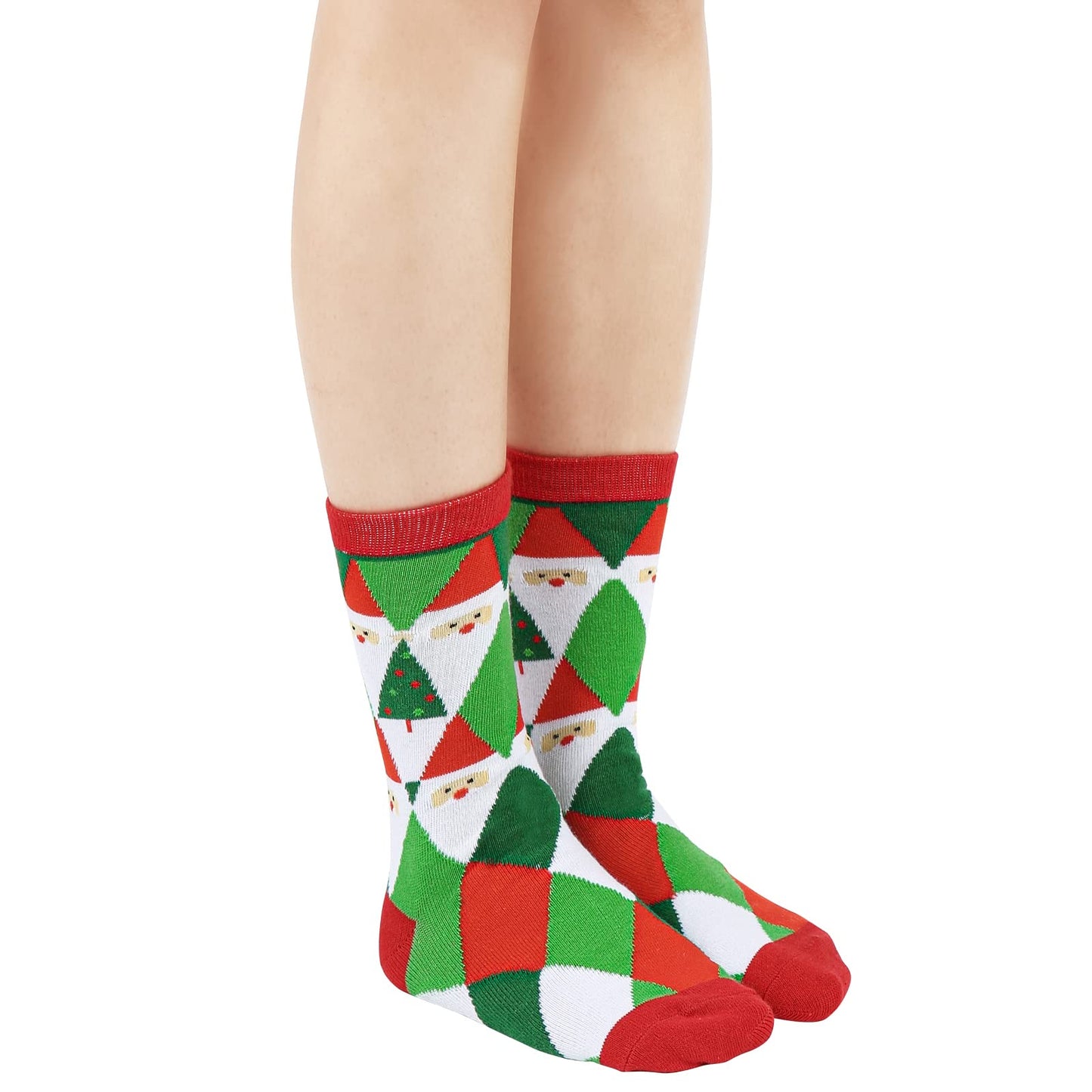 Twister.CK Christmas Santa Socks for All Size