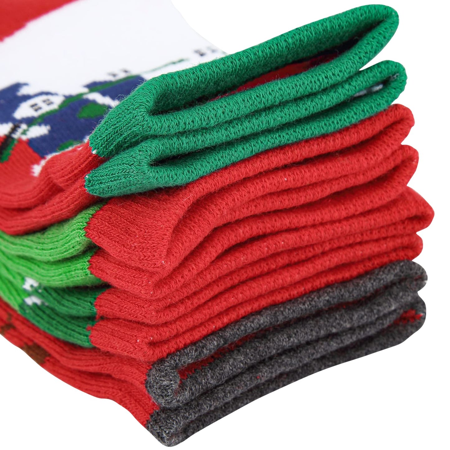 Twister.CK Christmas Santa Socks for All Size