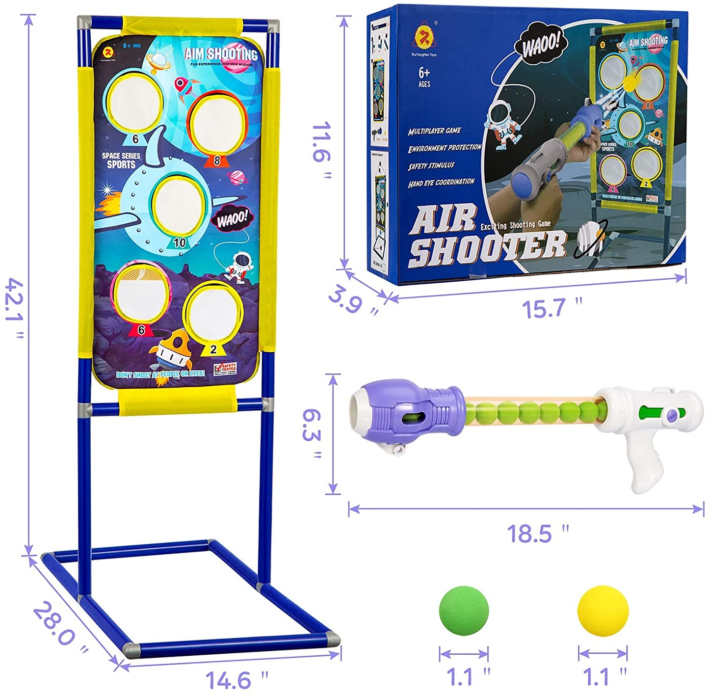 ThinkMax® Space Theme Shooting Game Set